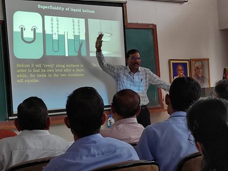 Guest Lecture organized by Physics Society