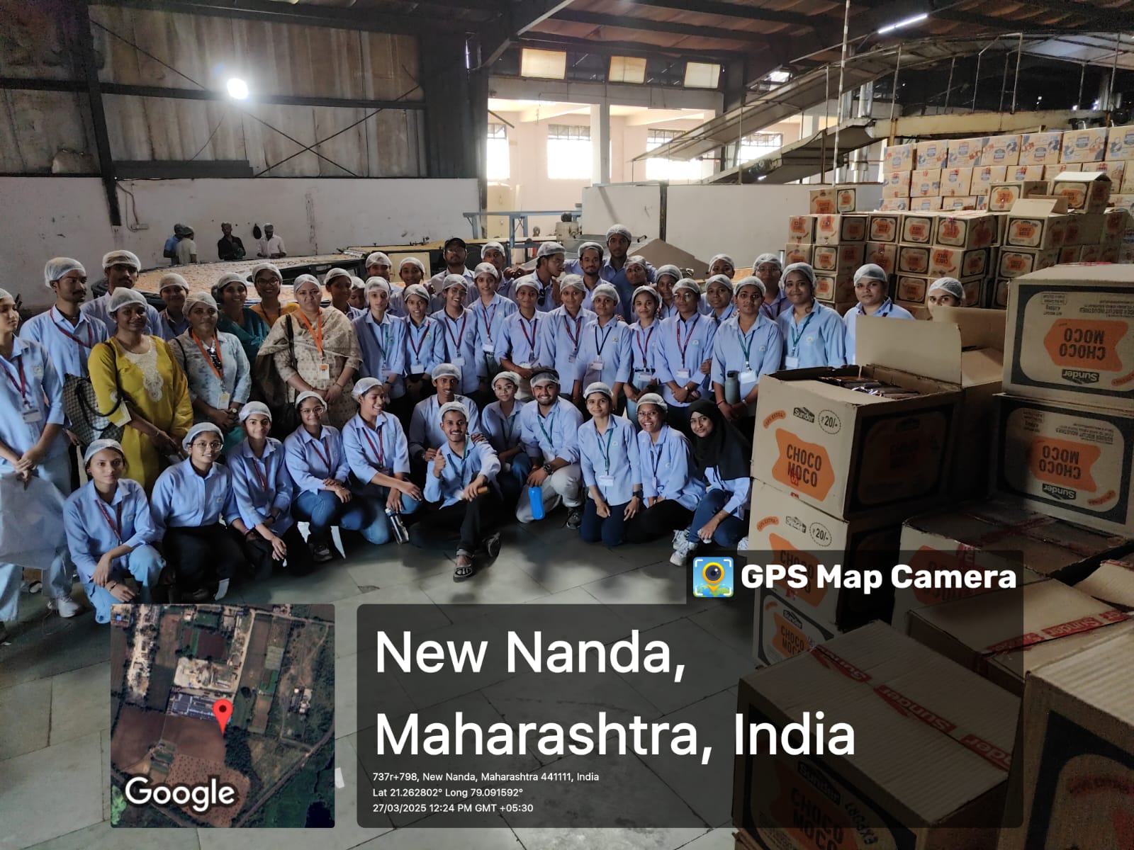 Industrial visit (Sundar Biscuit Factory) 2024-2025